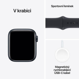 Apple Watch SE GPS 44mm M/L,čierna