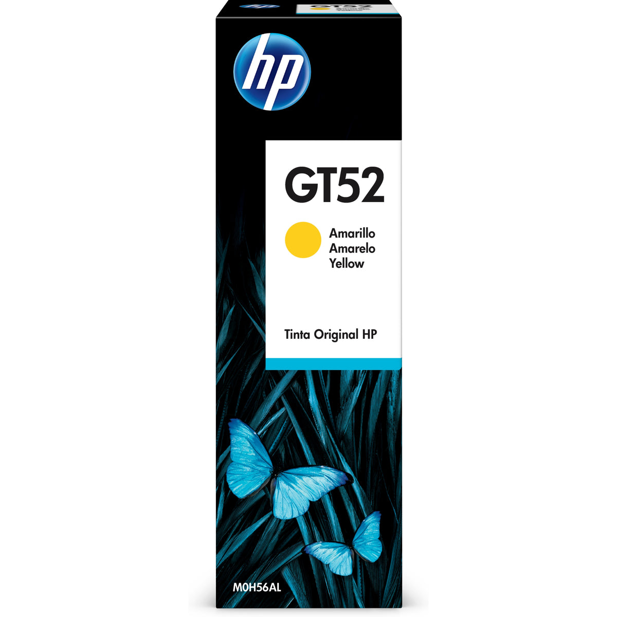 Atrament HP M0H56AE, GT52, žltý