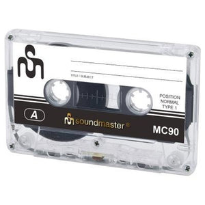 Audiokazeta Soundmaster MC90, 90 minút, 5-pack