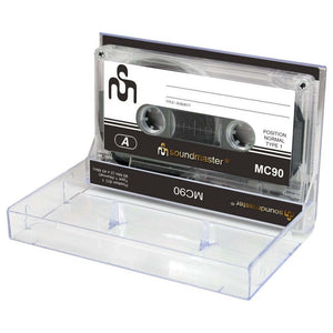 Audiokazeta Soundmaster MC90, 90 minút, 5-pack VADA VZHĽADU, ODRENINY
