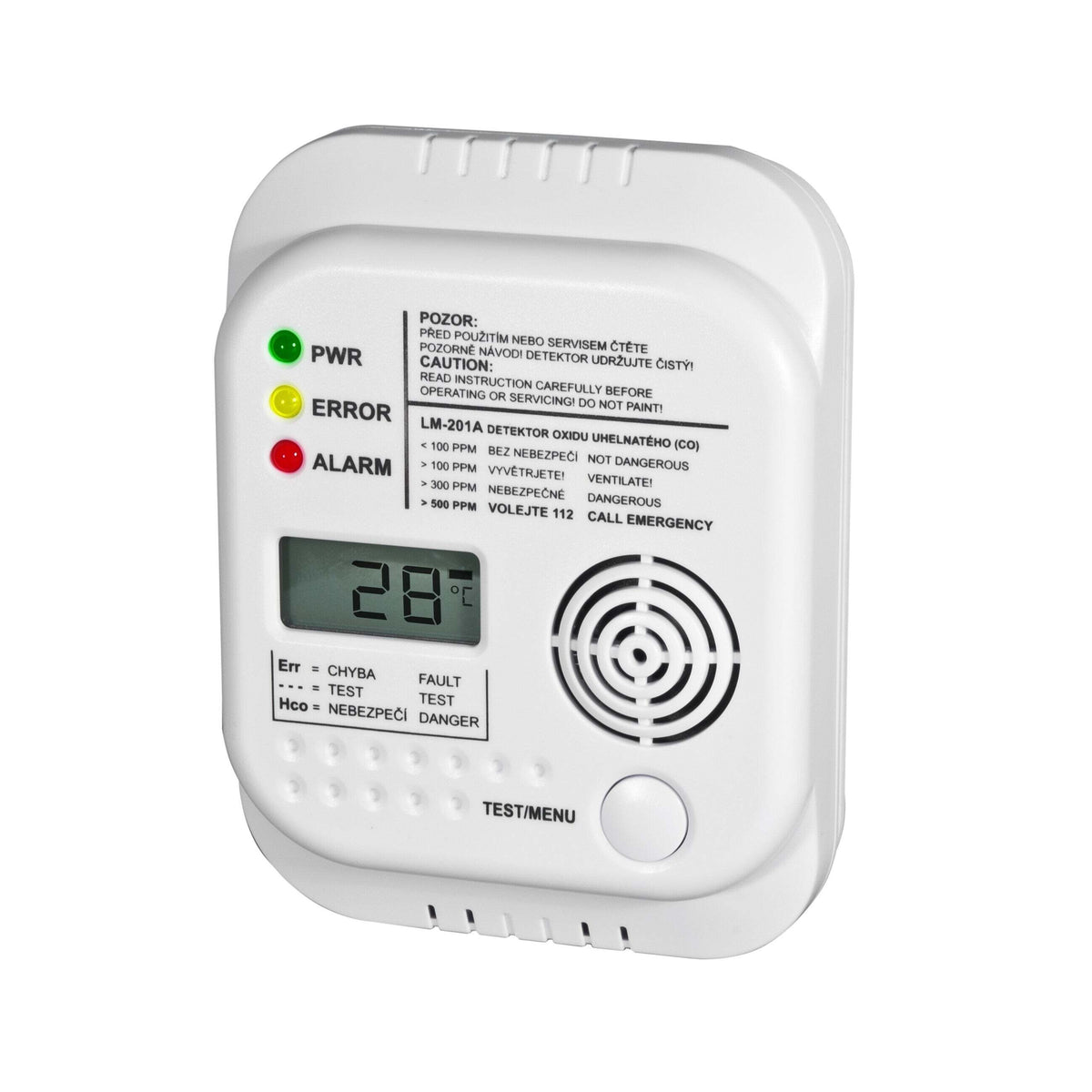 Autonómny detektor Elektrobock CO LM-201A