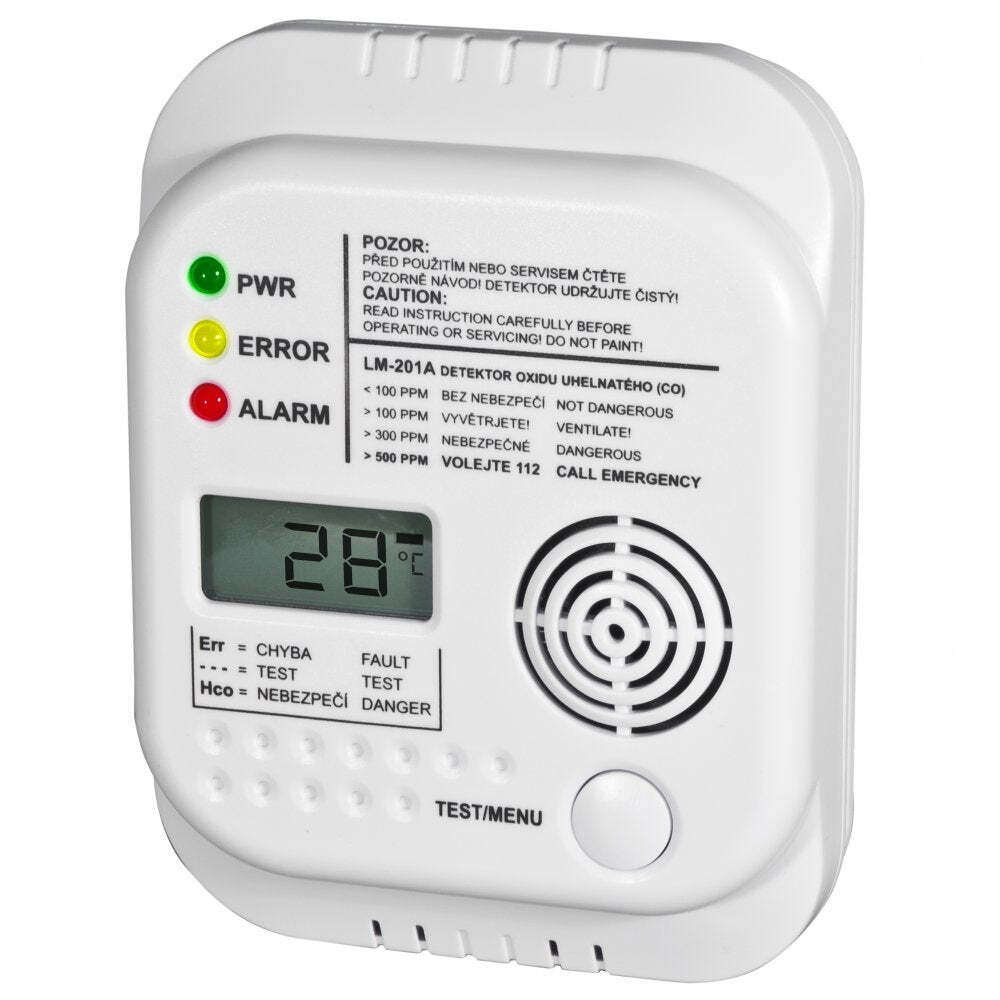Autonómny detektor Elektrobock CO LM-201A