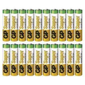 Batérie GP Super Alkaline, AAA, 20ks
