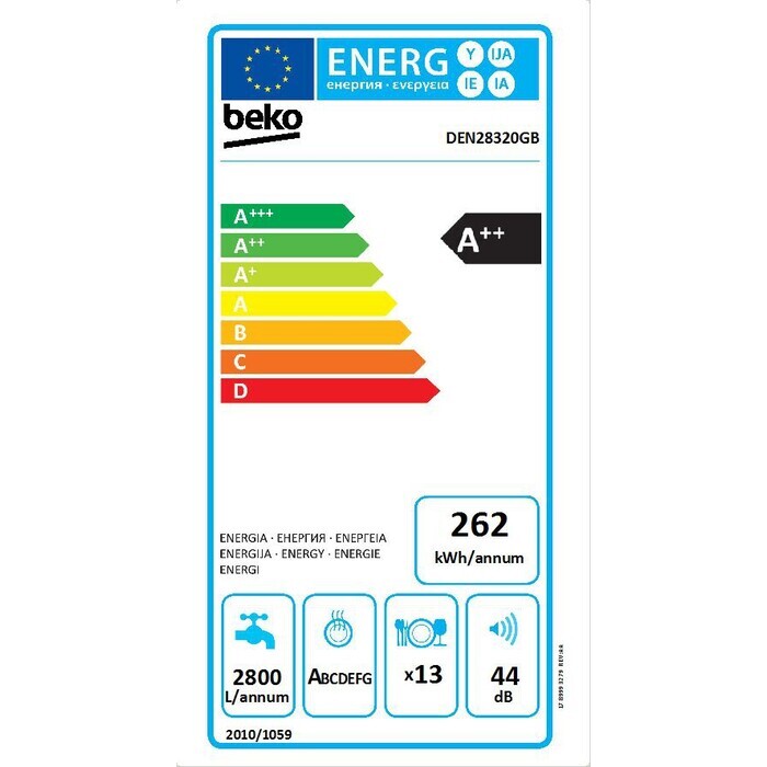 BEKO DEN 28320 GW