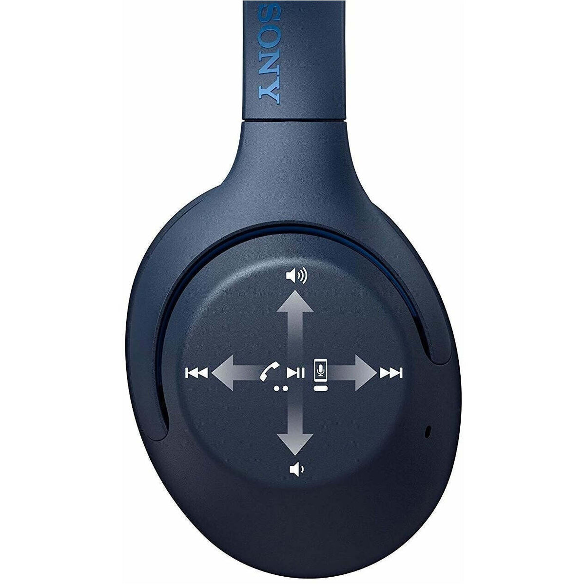 Bezdrôtové slúchadlá Sony WH-XB900NL, modré
