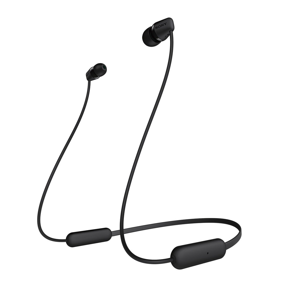 Bezdrôtové slúchadlá Sony WI-C200B, čierne