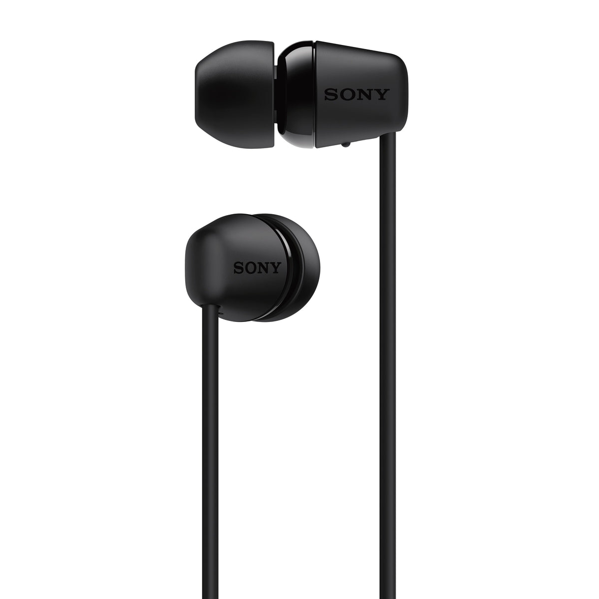 Bezdrôtové slúchadlá Sony WI-C200B, čierne