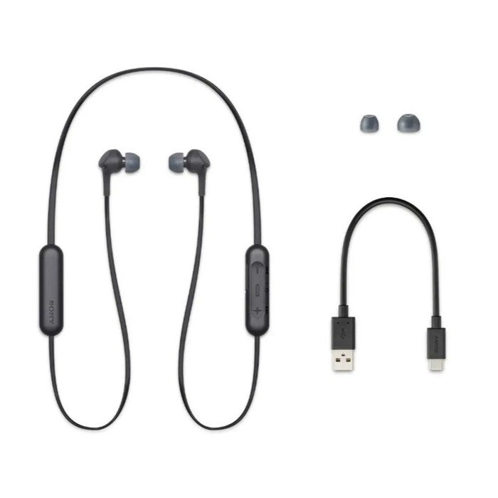Bezdrôtové slúchadlá Sony WI-XB400, čierne