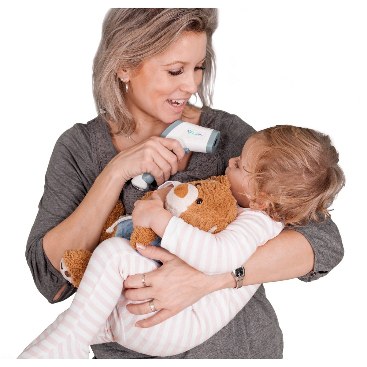 Bezkontaktný teplomer TrueLife CARE Q7 blue