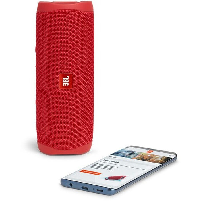 Bluetooth reproduktor JBL Flip 5, červený