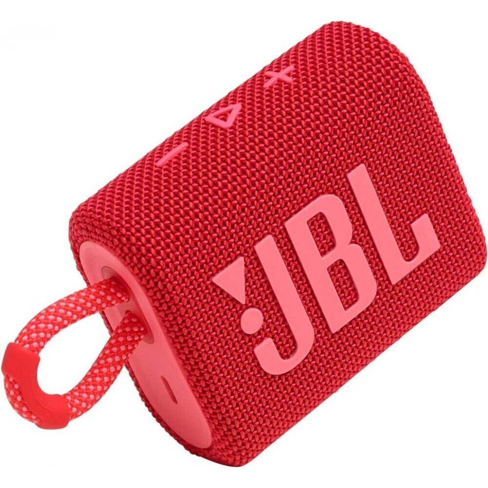 Bluetooth reproduktor JBL GO 3, červený