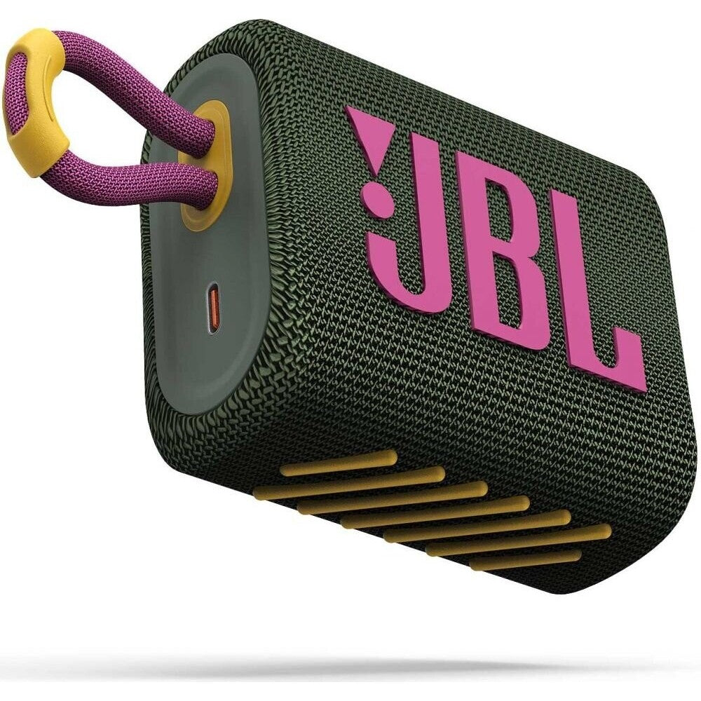 Bluetooth reproduktor JBL GO 3, zelený