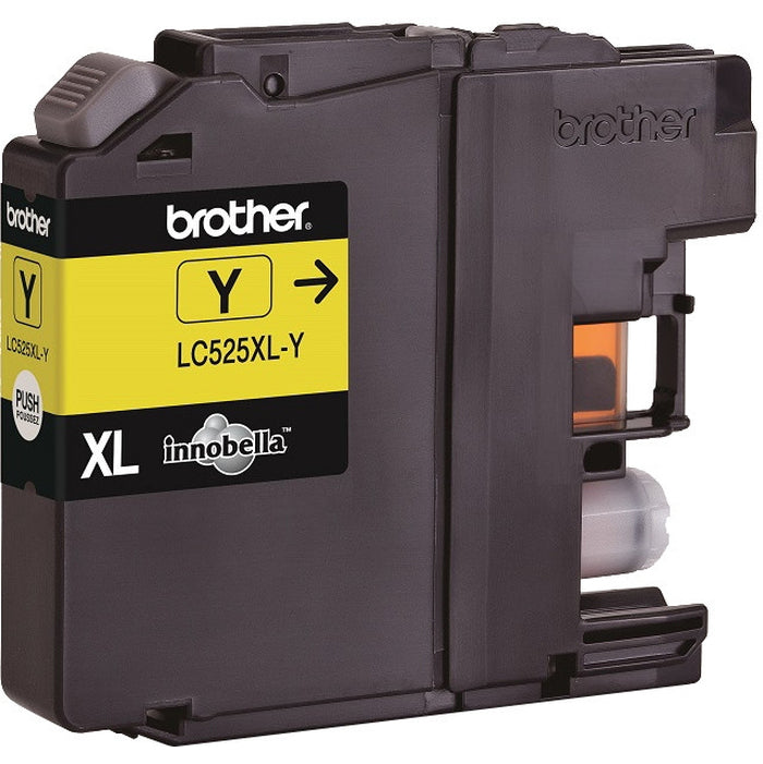 Brother originálny ink LC-525XLY, yellow, 1300str.