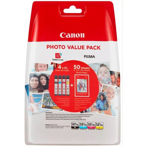 Canon originálny ink CLI-581 XL CMYK MultiPack,blistr,4*8,3ml.