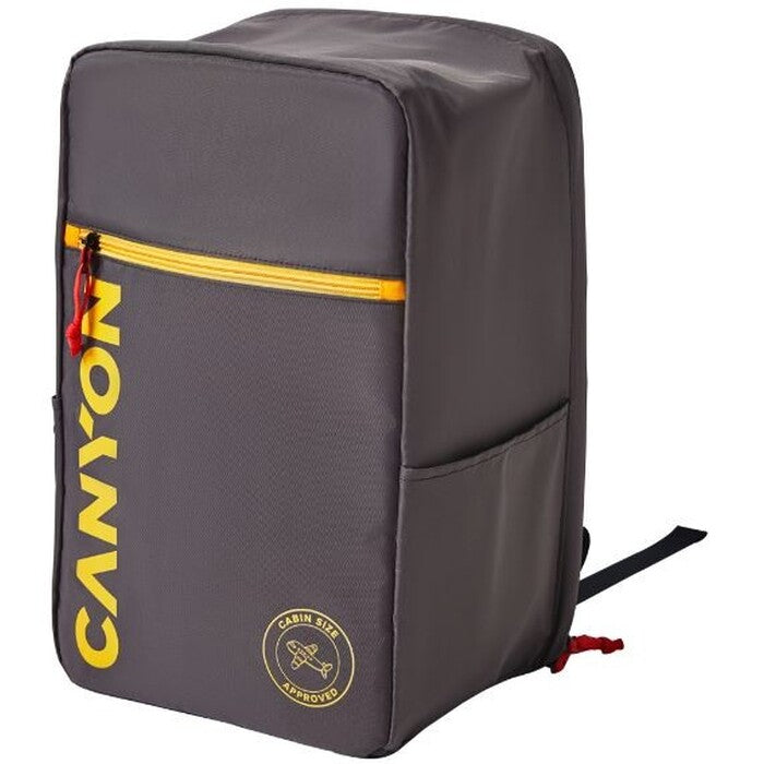 CANYON CSZ-02 batoh pre 15.6&quot; notebook, 20x25x40cm, 20L, sivá
