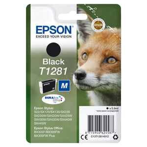 Epson originálny ink C13T12814012, T1281, black, 5,9ml