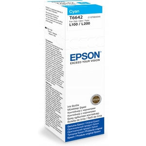 Cartridge Epson T6642, azúrová