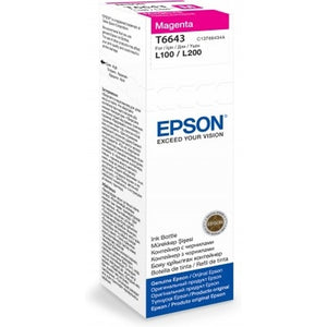 Cartridge Epson T6643, purpurová