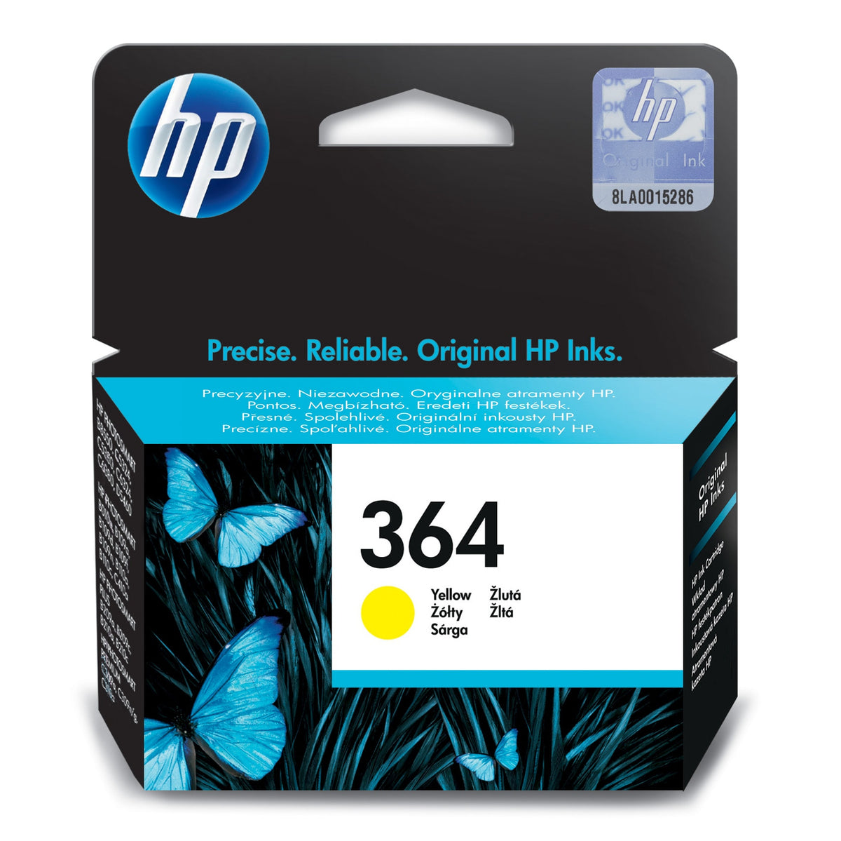 Cartridge HP CB320EE, 364, žltá