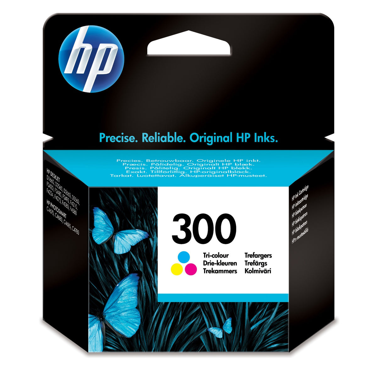 Cartridge HP CC643EE, 300, tříbarevná