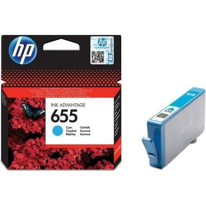 Cartridge HP CZ110AE, 655, modrá