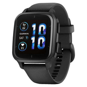 Chytré hodinky Garmin Venu SQ 2 Music, šedá + čierny remienok