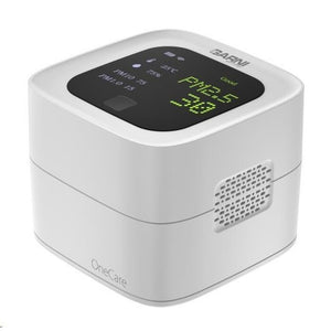 Chytrý merač kvality vzduchu GARNI 210T OneCare s WiFi modulem.