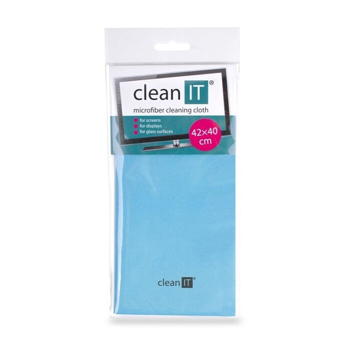Čistiaca utierka z mikrovlákna CLEAN IT CL700, veľká, modrá
