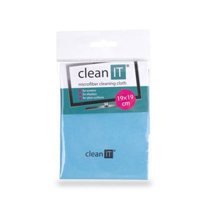 Čistiaca utierka z mikrovlákna CLEAN IT CL710, malá, modrá