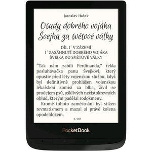 E-book POCKETBOOK 627 Touch Lux 4, Obsidian Black