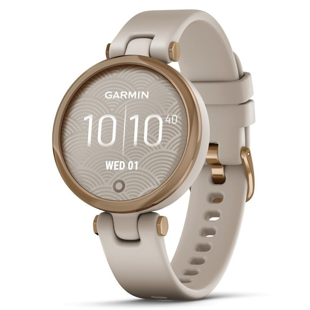 Smart hodinky Garmin Lily Sport, zlaté