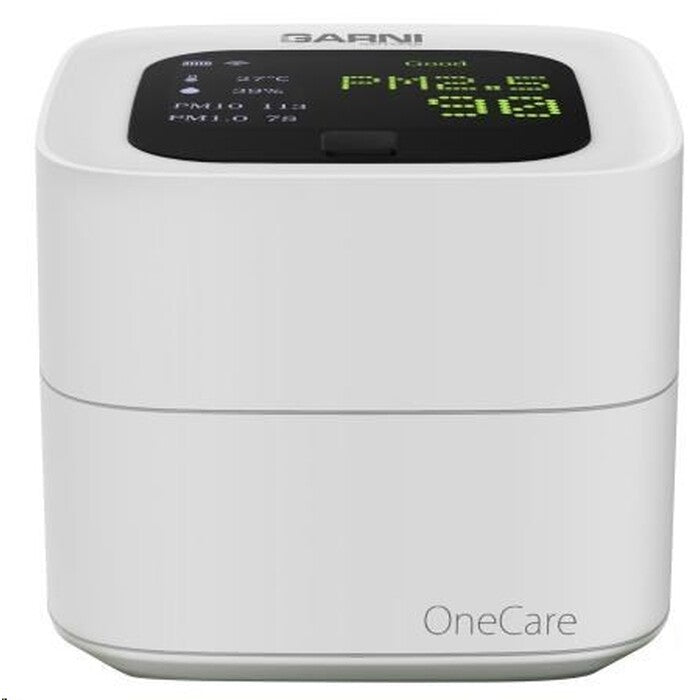 Chytrý merač kvality vzduchu GARNI 210T OneCare s WiFi modulem.
