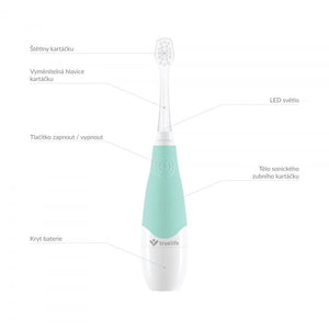 Detská zubná kefka TrueLife SonicBrush Baby G, sonická