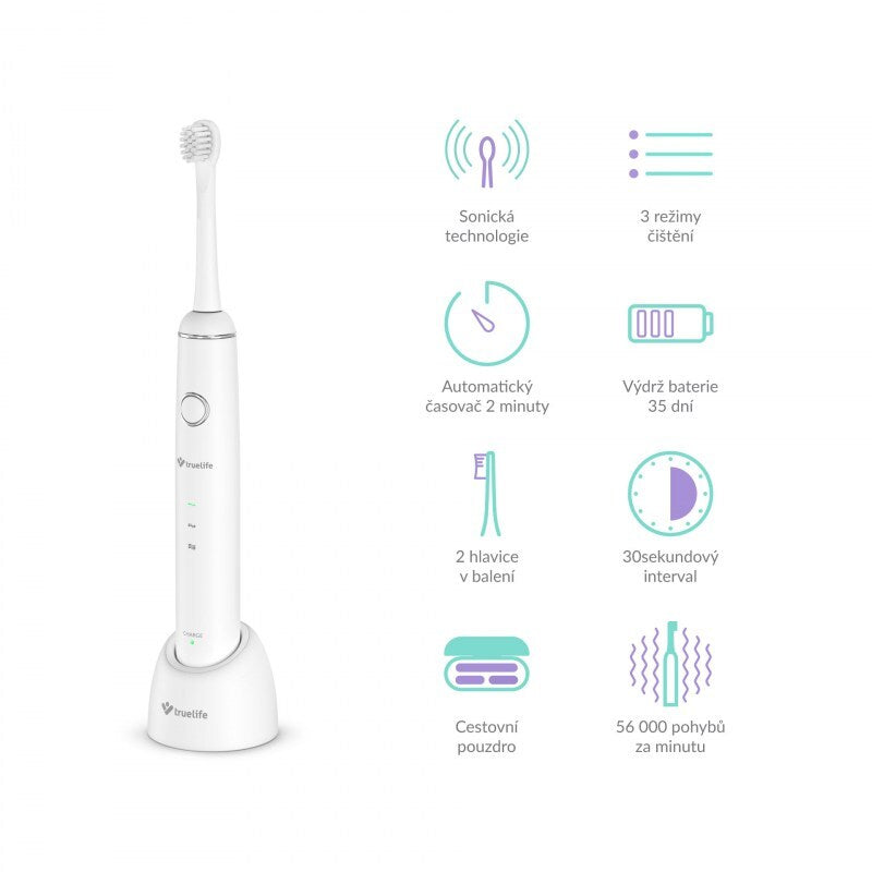 Detská zubná kefka TrueLife SonicBrush Junior J100, sonická