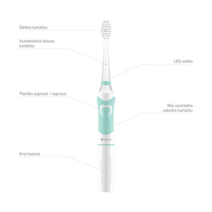 Detská zubná kefka TrueLife SonicBrush Kid G, sonická