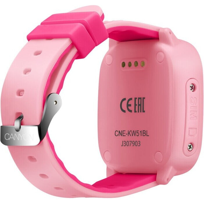 Detské chytré hodinky Canyon Polly Kids, GPS + GSM, ružová POUŽI