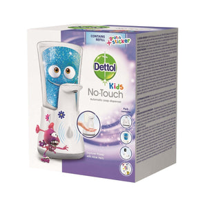 Dettol bezdotyk.DÁVKOVAČ mýdla KIDS Dobrodruh 250ml POŠKODENÝ OB