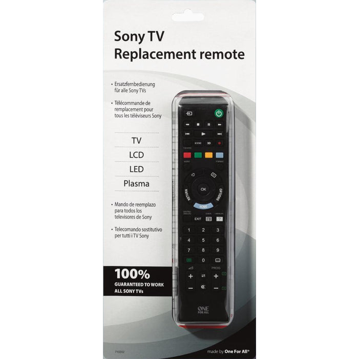 Diaľkový ovladač One For All Sony KE1912