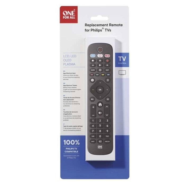 Diaľkový ovládač OFA na TV Philips v2