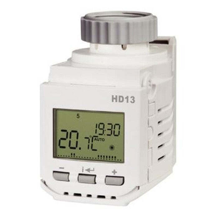 Digitálna termostatická hlavica Elektrobock HD13 JAVÉ ZNÁMKY POUŽITIA