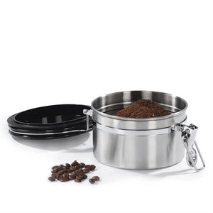 Dóza na kávu Xavax, 250g, strieborná