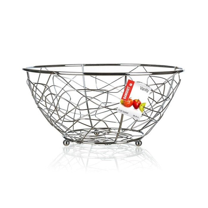 Drôtený kôš na ovocie Banquet Vanity, 23cm
