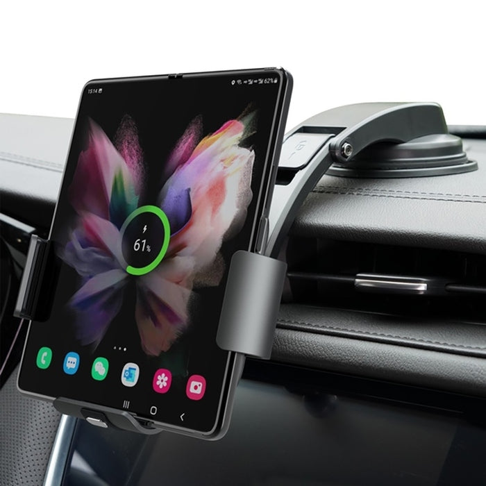 Držiak do auta s bezdrôtovým nabíjaním WG33 Z Fold, 15W, čierna