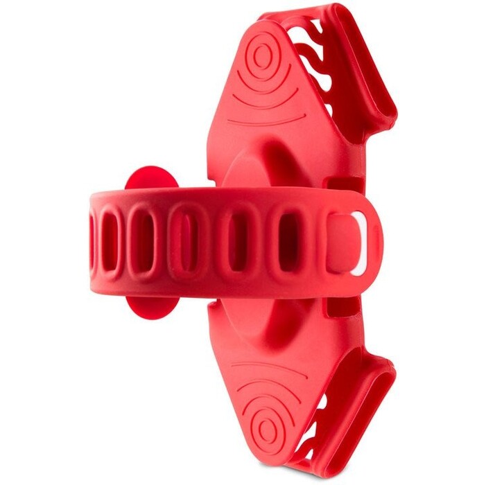 Držiak na bicykel pre mobil/Powerbank BONE Bike Tie PRO, červený