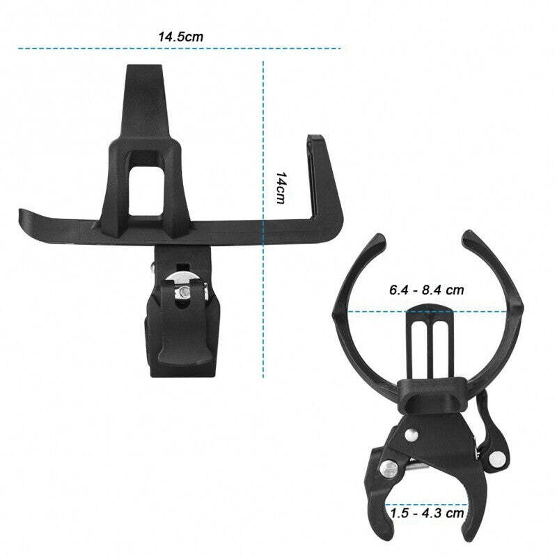 Držiak na fľašu pre Xiaomi Scooter, čierny