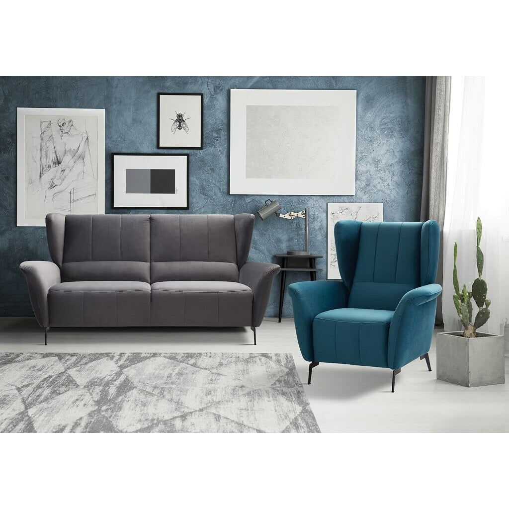 Dvojsedačka Bifi sivá