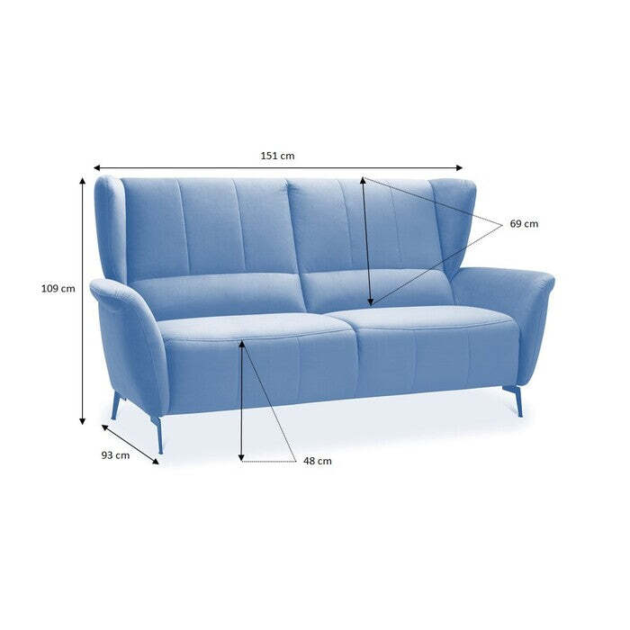 Dvojsedačka Bifi sivá