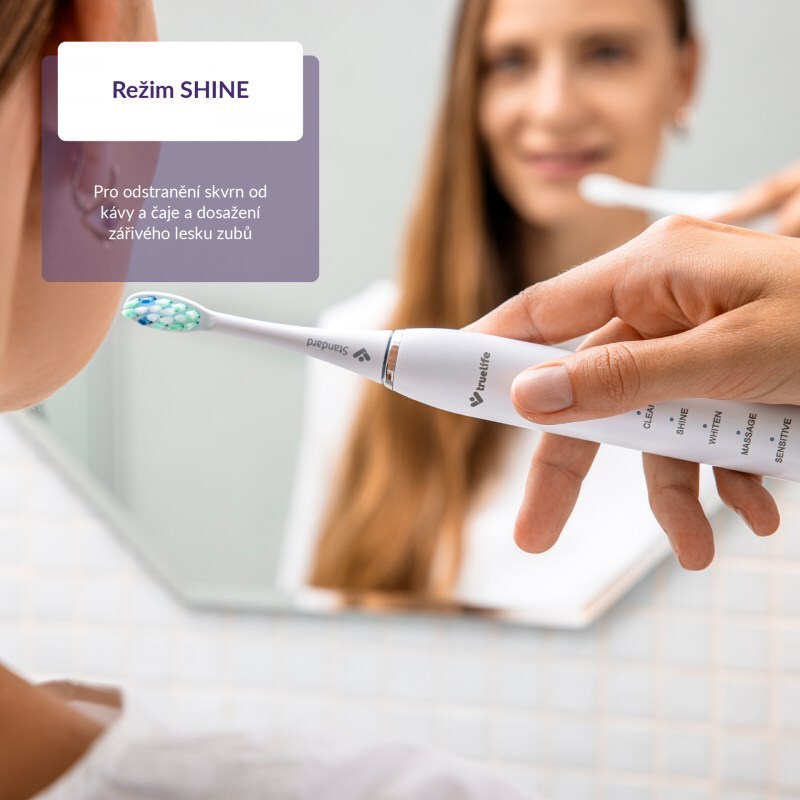 Elektrická zubná kefka TrueLife SB Clean30 White, sonická
