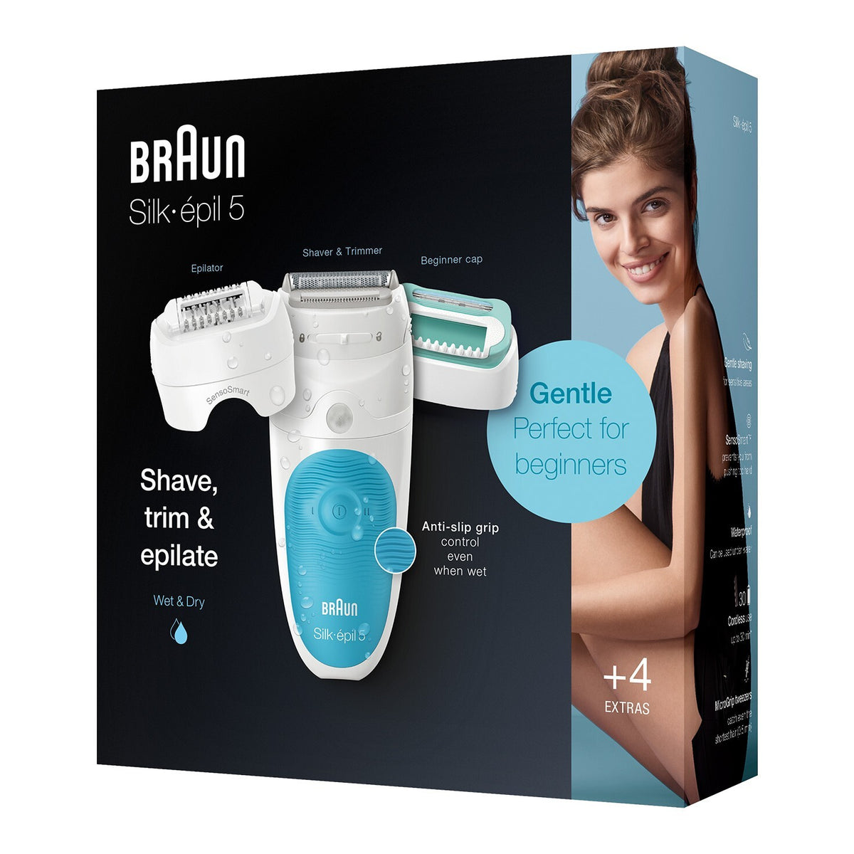 Epilátor Braun Silk-épil 5-610, Wet&amp;Dry