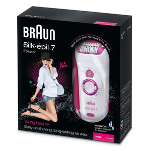 Epilátor Braun Silk-épil 7-7175 Young Beauty, Wet & Dry